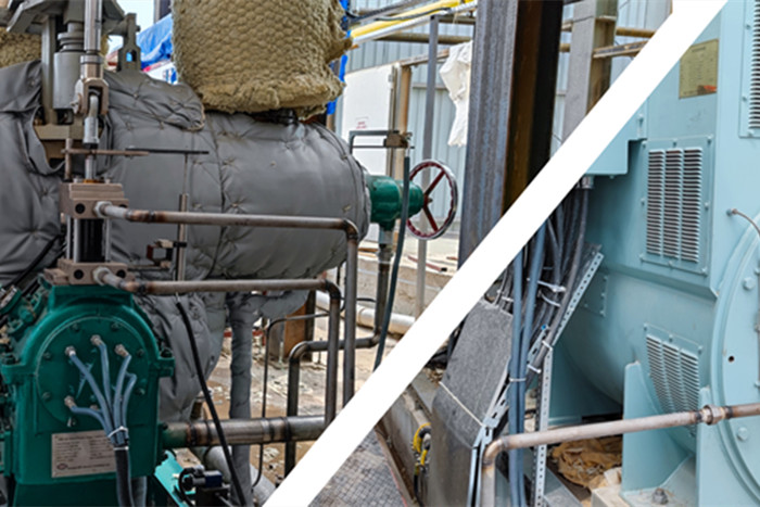 2MW Back Pressure Steam Turbine Projec in Turkey